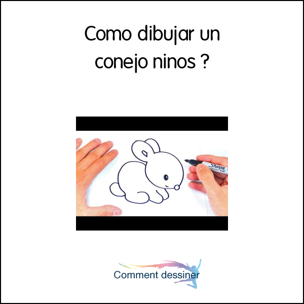 Como dibujar un conejo niños